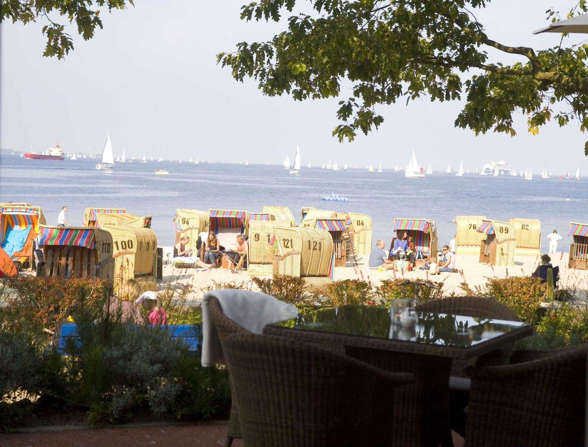 Strandhotel Seeblick, Ostseebad Heikendorf Exterior foto