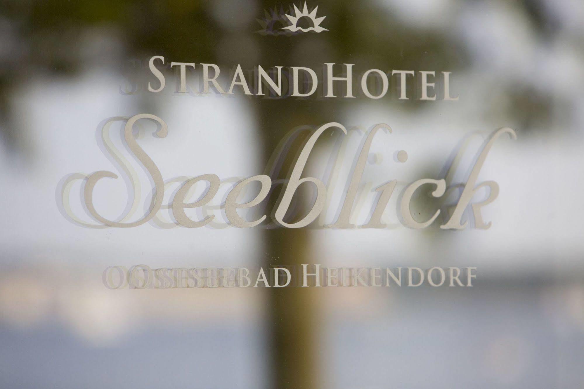 Strandhotel Seeblick, Ostseebad Heikendorf Exterior foto